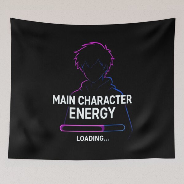 Item preview, “Neon Calm — Anime Aesthetic Motivational Art” designed and sold by storeAC.