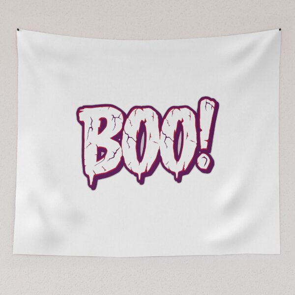 Item preview, BOO! Horror Typography – Scary Halloween Font Art designed and sold by Abmane.