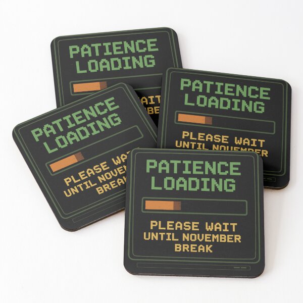 Item preview, Teacher Patience Loading Funny School Break Gift designed and sold by PosiVibes Co..