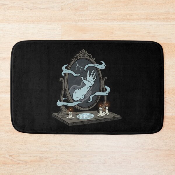 Item preview, Halloween Haunted Mirror Seance Art | Spooky Hand Reaching from Mirror designed and sold by Phoenix Art Studio.