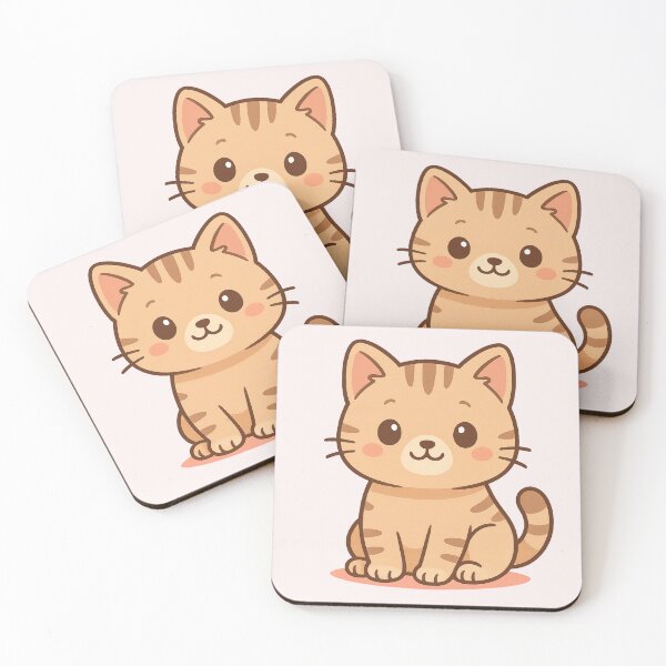 Item preview, Cute Animated Cat Colorful and Cheerful designed and sold by MartzDesigns.