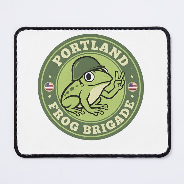 Item preview, Portland Frog Brigade Protest T-Shirt – Funny Political Activism Tee designed and sold by Nouna11.