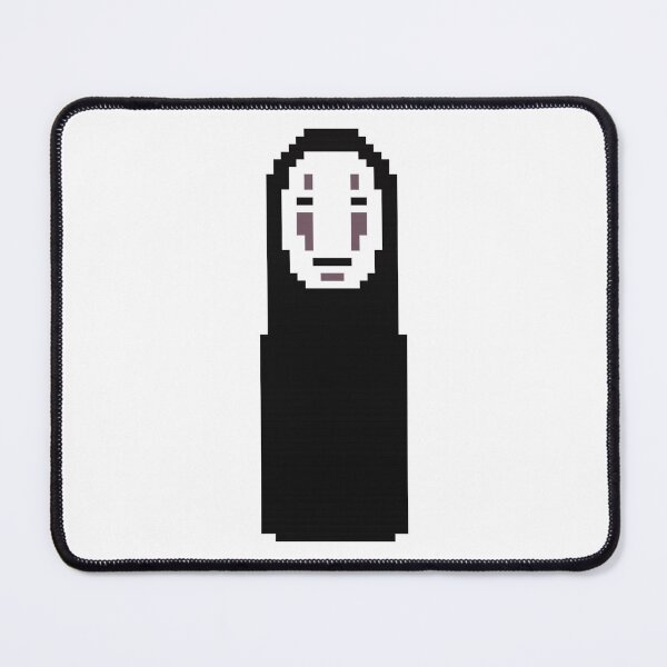 Item preview, Pixel Spirit Mask – Minimalist 8-Bit Ghost Figure Inspired by Japanese Anime designed and sold by AddictiveDesign.