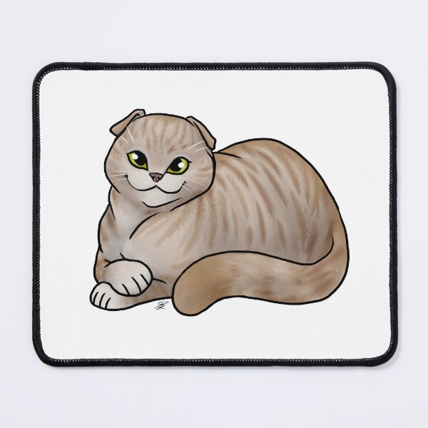 Item preview, Cat - Scottish Fold Shorthair - Dilute Tabby designed and sold by Jennifer Stolzer.