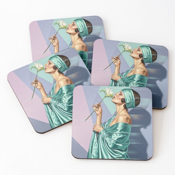 Item preview, The Perfumed Echo - Original Art Deco Artwork designed and sold by elektronen.