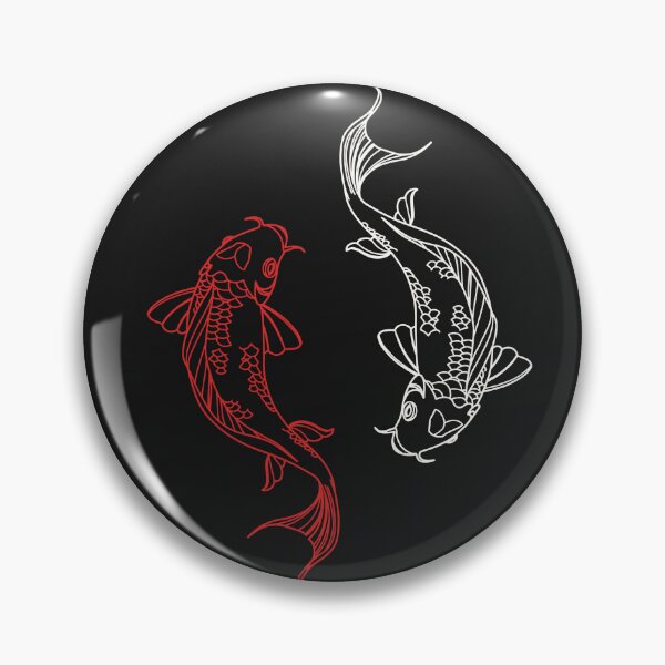 Item preview, Fishes yin and yang designed and sold by CausticDBA.