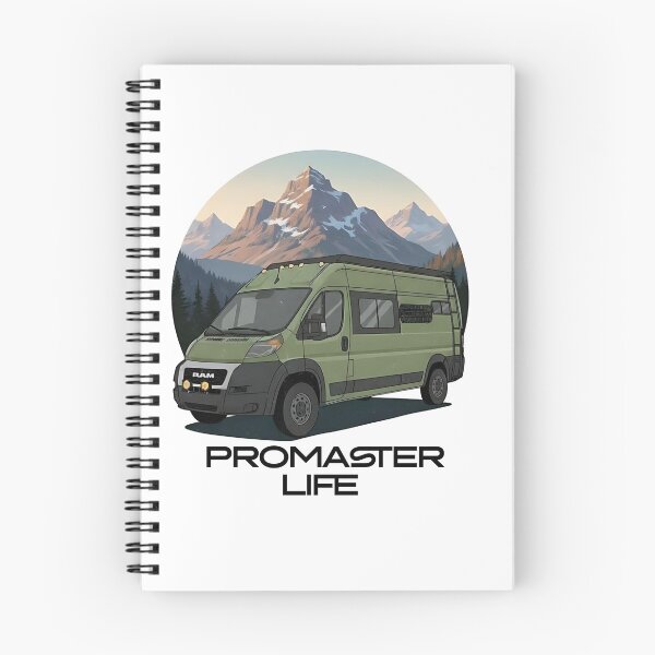 Item preview, Furgoneta Promaster designed and sold by JohnnyDod Design.
