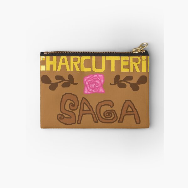 Item preview, Charcuterie Saga Logo (clear) designed and sold by DabblersOfNonsense.