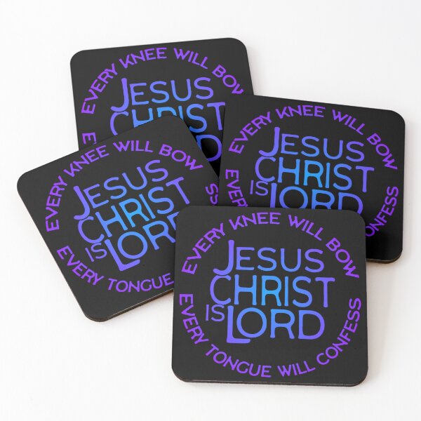 Item preview, Jesus Christ Is Lord - Every Knee Will Bow Christian Faith Design designed and sold by Alondra.