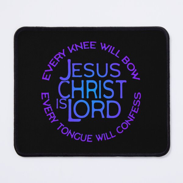 Item preview, Jesus Christ Is Lord - Every Knee Will Bow Christian Faith Design designed and sold by Alondra.