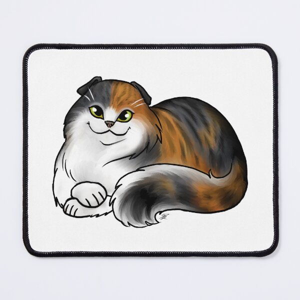Item preview, Cat - Scottish Fold Longhair - Calico designed and sold by Jennifer Stolzer.