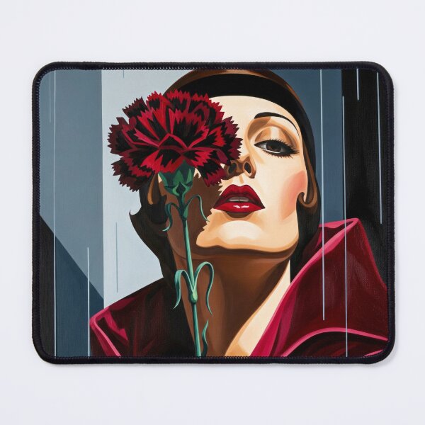 Item preview, The Black Carnation - Original Art Deco Artwork designed and sold by elektronen.