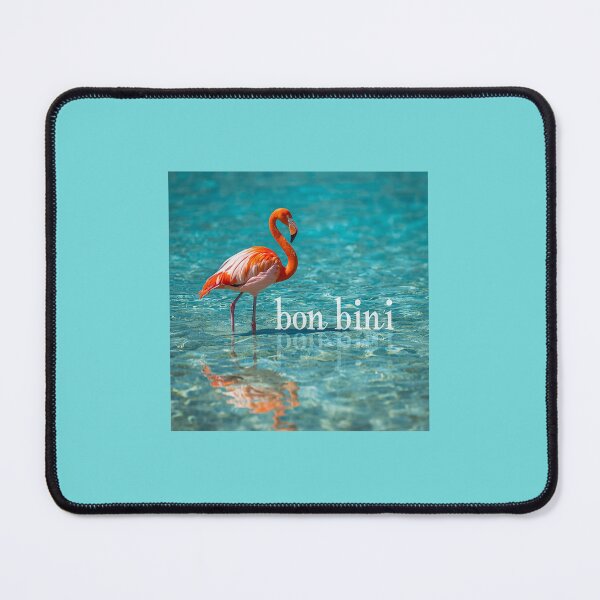 Item preview, Pink flamingo bon bini designed and sold by seahorse crossing.
