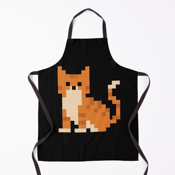 Item preview, Pixel Orange Cat – Cute Retro 8-Bit Tabby Design designed and sold by AddictiveDesign.