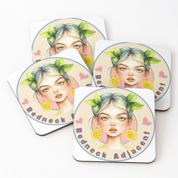 Item preview, Redneck Adjacent Citrus Earrings  designed and sold by Studio SoulShine.