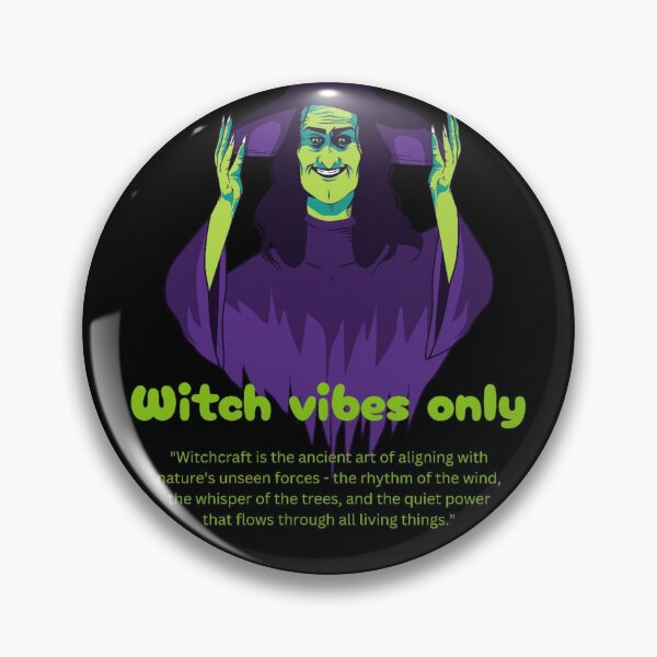 Item preview, Witch Vibes Only – Magical Witch Aesthetic Design designed and sold by HustleKraft.