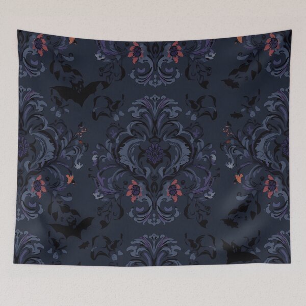 Artikelvorschau, Nocturne Blooms & Bats – Spuk, aber Haute entworfen und verkauft von Luna Verity.