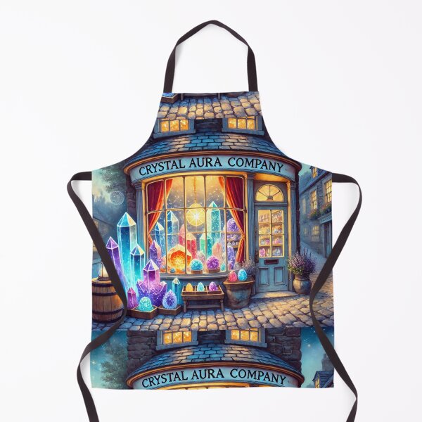 Item preview, Crystal Aura Company – Enchanted Fantasy Gemstone Shop & Magical Night Street Art designed and sold by NancyzKreations.