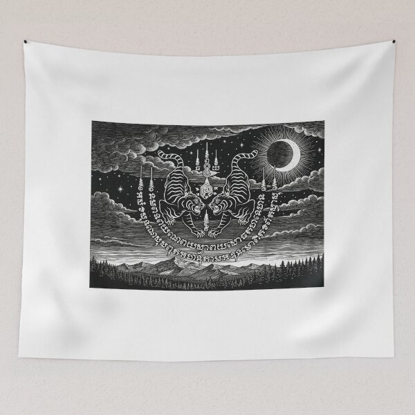 Item preview, A Wish for Tiger Strength  designed and sold by OldThaiArt.