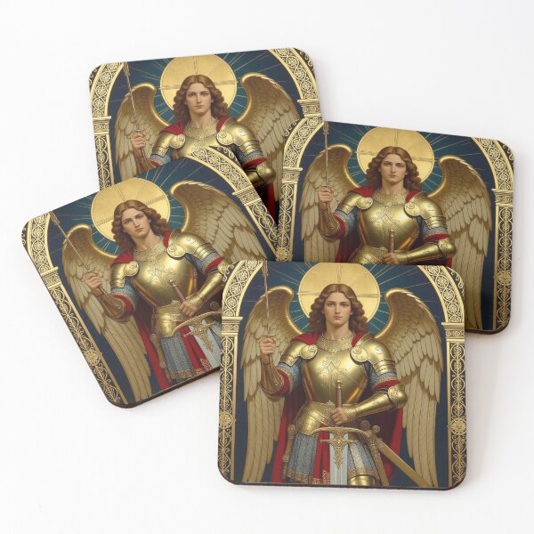 Item preview, Saint Michael the Archangel — Portrait  designed and sold by matersalvatoris.