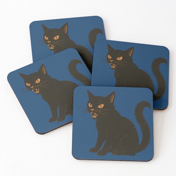 Item preview, Spooky Animated Halloween Cat designed and sold by MartzDesigns.