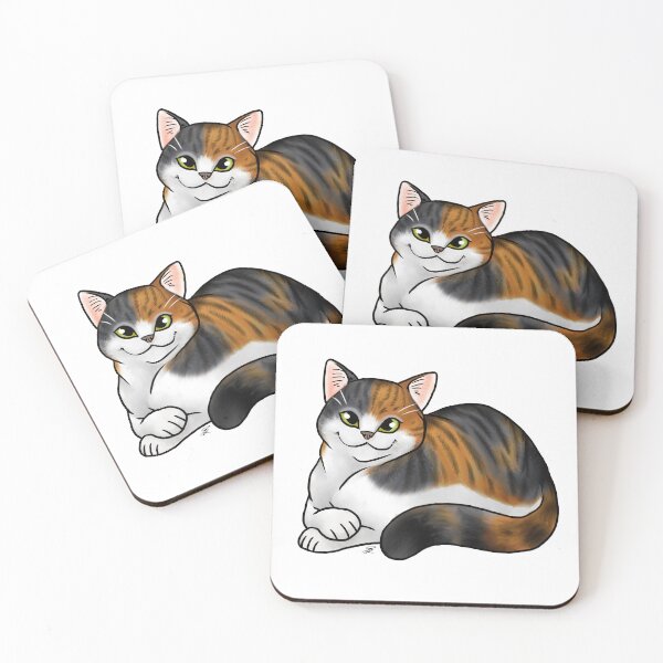 Item preview, Cat - Scottish Straight Shorthair - Calico designed and sold by Jennifer Stolzer.