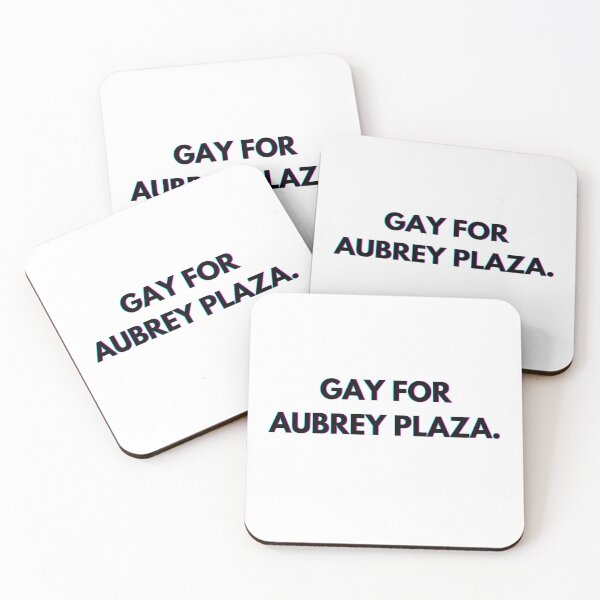 Item preview, Gay for Aubrey Plaza designed and sold by PopCultureAndStuff.