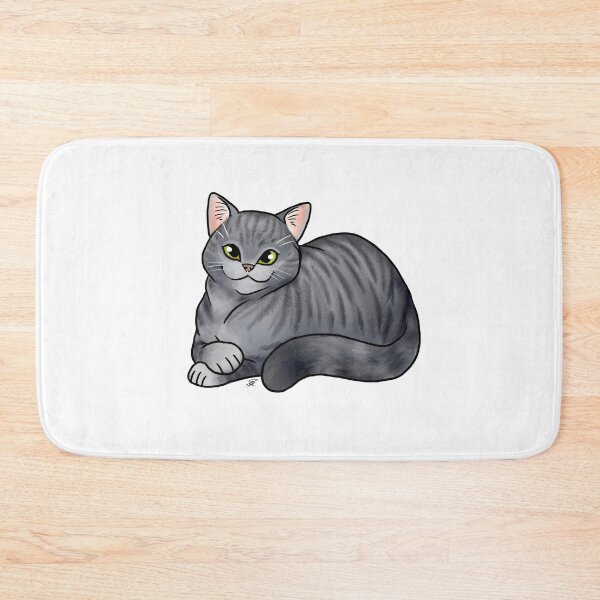 Item preview, Cat - Scottish Straight Shorthair - Silver Tabby designed and sold by Jennifer Stolzer.