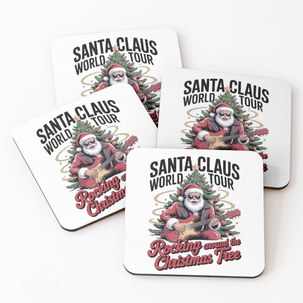 Item preview, Santa’s Rockin’ Christmas Tour designed and sold by SoftStyleStudio ⭐⭐⭐.