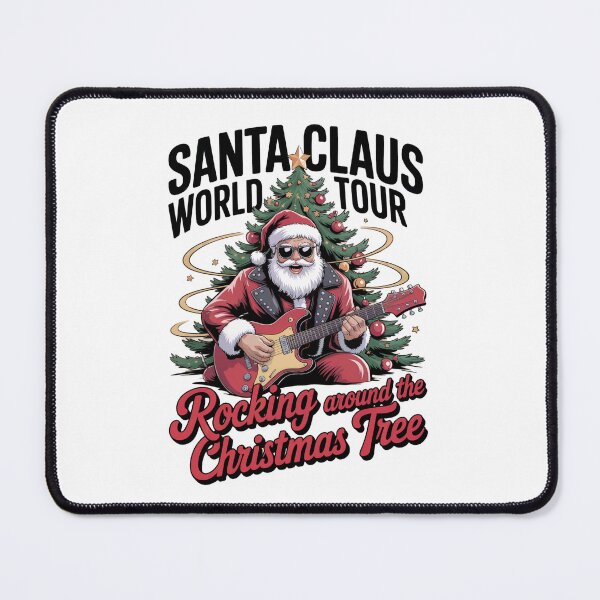 Item preview, Santa’s Rockin’ Christmas Tour designed and sold by SoftStyleStudio ⭐⭐⭐.