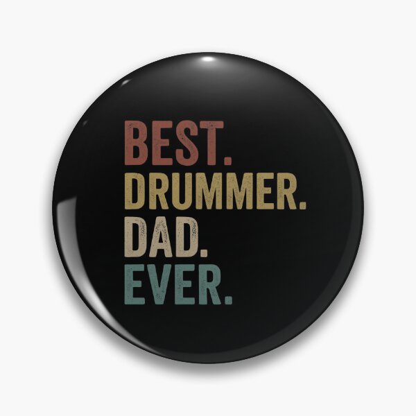 Item preview, Best Drummer Dad Ever designed and sold by musicianteez.