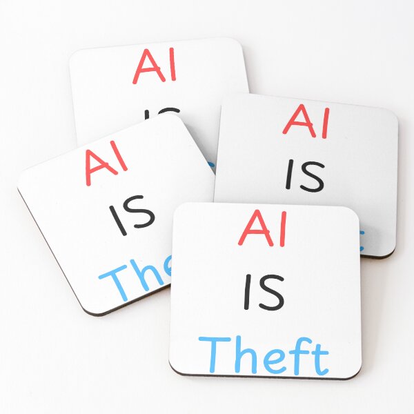 Item preview, AI is Theft designed and sold by utterhysterics.