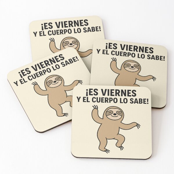 Item preview, It's Friday and the Body Knows It – Funny Sloth designed and sold by MartzDesigns.