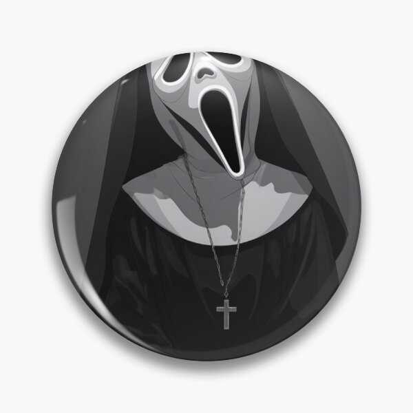 Item preview, spooky nun designed and sold by CursedbyLilith.