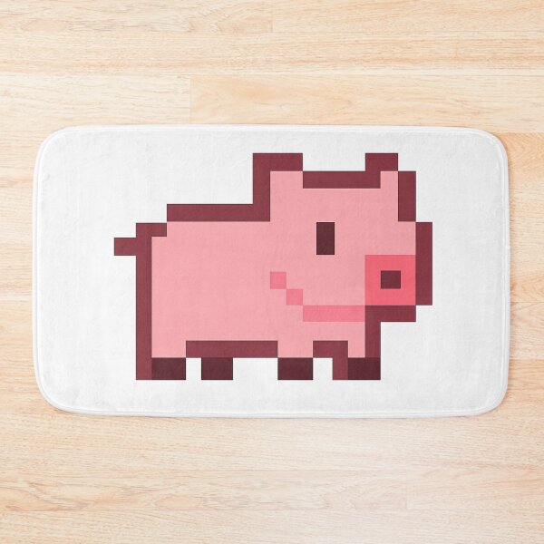 Item preview, Pixel Pig – Cute Retro 8-Bit Farm Animal Design designed and sold by AddictiveDesign.