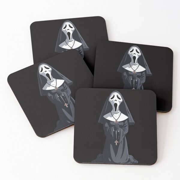 Item preview, spooky nun designed and sold by CursedbyLilith.