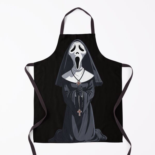Item preview, spooky nun designed and sold by CursedbyLilith.