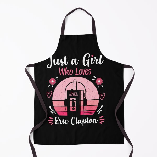 Item preview, Just A Girl Who Loves Eric Clapton Retro Headphones designed and sold by AiidonassArt.