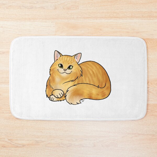 Item preview, Cat - Scottish Straight Longhair - Orange Tabby designed and sold by Jennifer Stolzer.