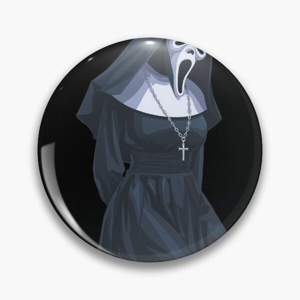 Item preview, spooky nun designed and sold by CursedbyLilith.