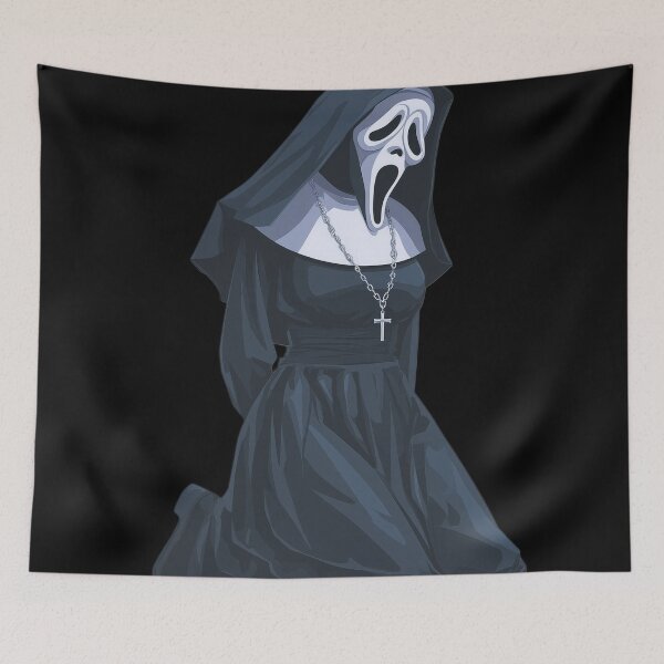 Item preview, spooky nun designed and sold by CursedbyLilith.