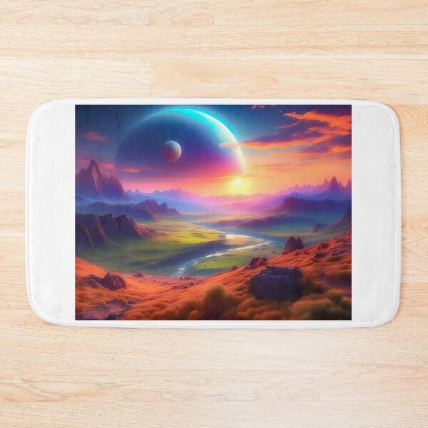 Item preview, Dusk on an Alien Eden designed and sold by Aesthetic-Ai.