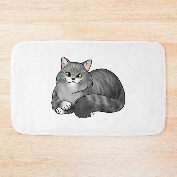 Item preview, Cat - Scottish Straight Longhair - Silver Tabby designed and sold by Jennifer Stolzer.