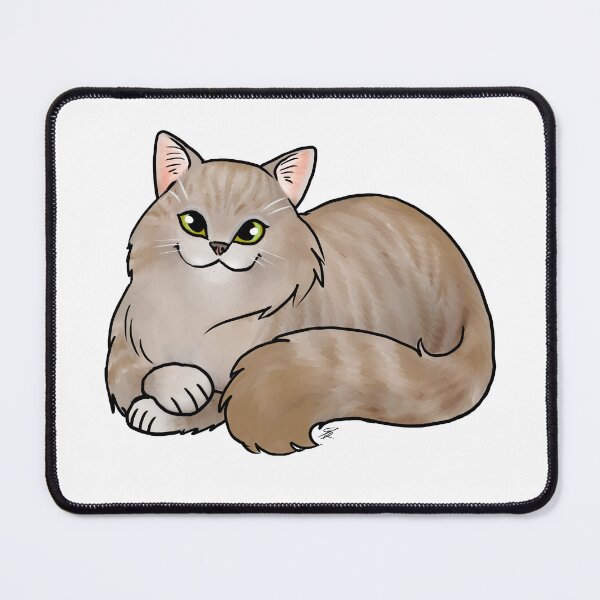 Item preview, Cat - Scottish Straight Longhair - Dilute Tabby designed and sold by Jennifer Stolzer.