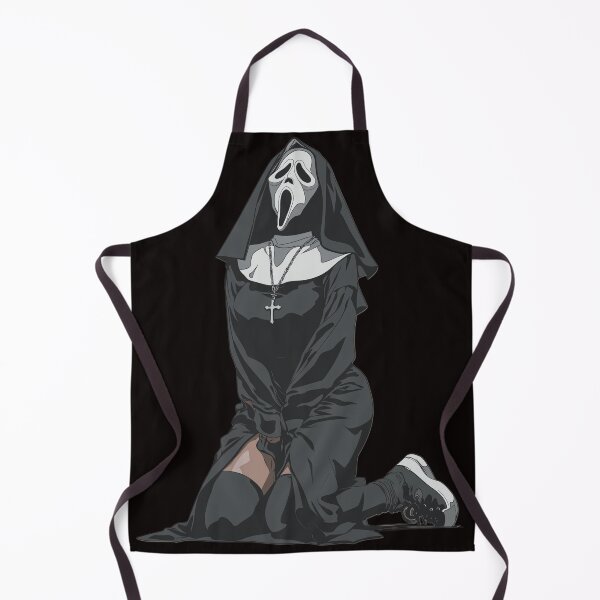 Item preview, spooky nun designed and sold by CursedbyLilith.