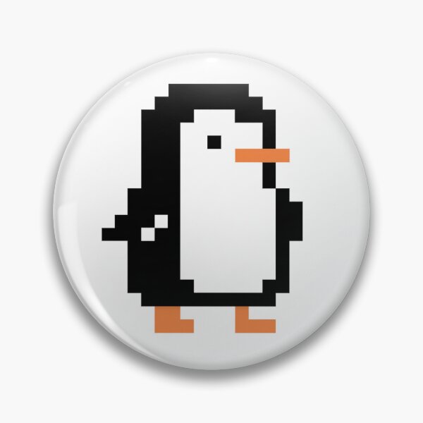 Item preview, Pixel Penguin – Cute 8-Bit Winter Bird Retro Design designed and sold by AddictiveDesign.