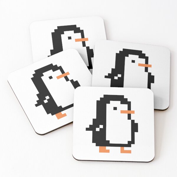 Item preview, Pixel Penguin – Cute 8-Bit Winter Bird Retro Design designed and sold by AddictiveDesign.