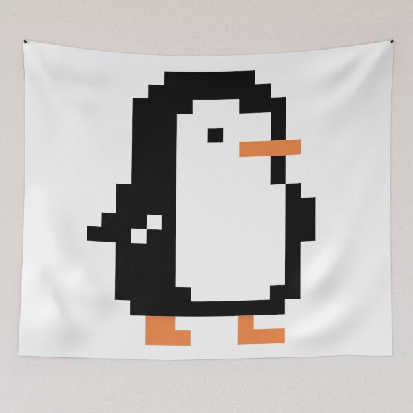 Item preview, Pixel Penguin – Cute 8-Bit Winter Bird Retro Design designed and sold by AddictiveDesign.