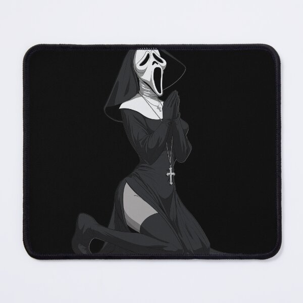 Item preview, spooky nun designed and sold by CursedbyLilith.