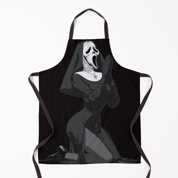 Item preview, spooky nun designed and sold by CursedbyLilith.